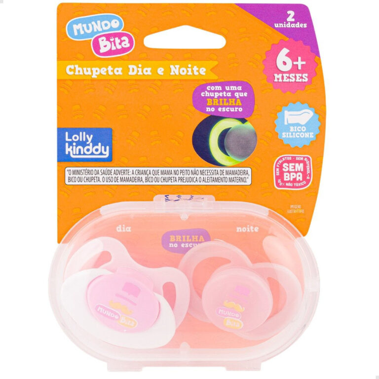 CHUPETA 2UN MUNDO BITA 6M  DIA E NOITE T2 MENINA B