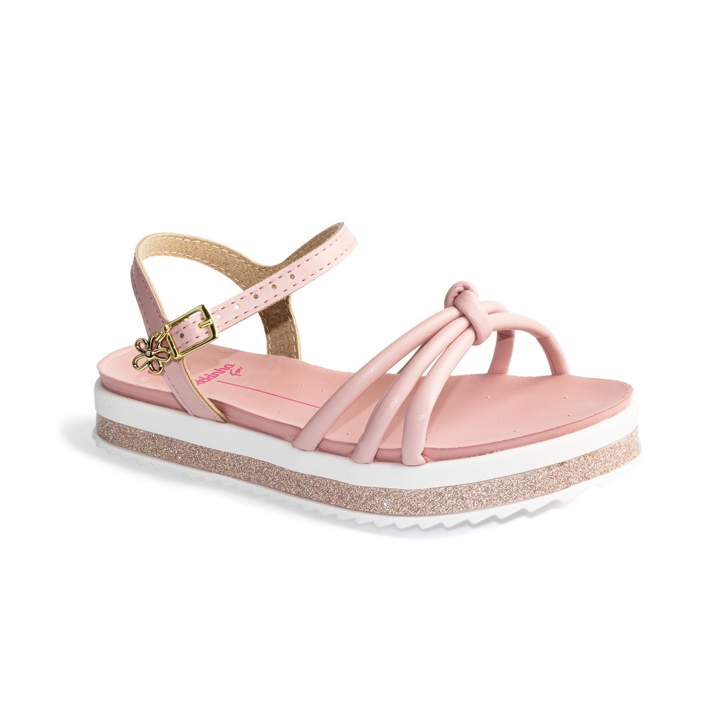 Sandália Molekinha Infantil Menina Strass 2305-1568