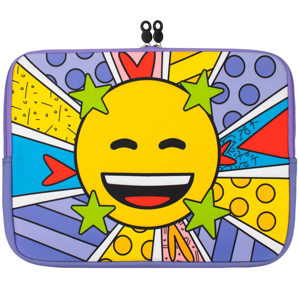 Capa Notebook 15 Romero Britto – Proteção Estilosa Yins Brasil