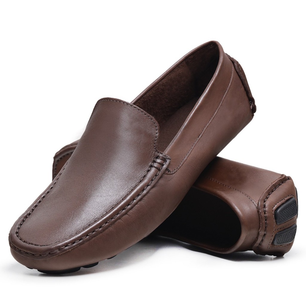 Mocassim Casual Moderno Atemporal em Couro Legítimo Confortável
