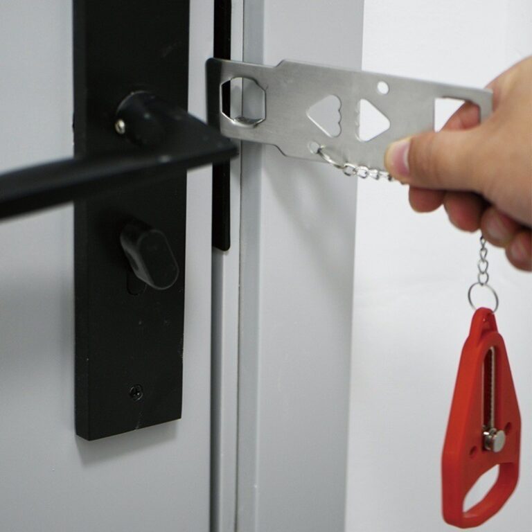 Trava Portátil de Porta Anti-Invasão  Segurança
