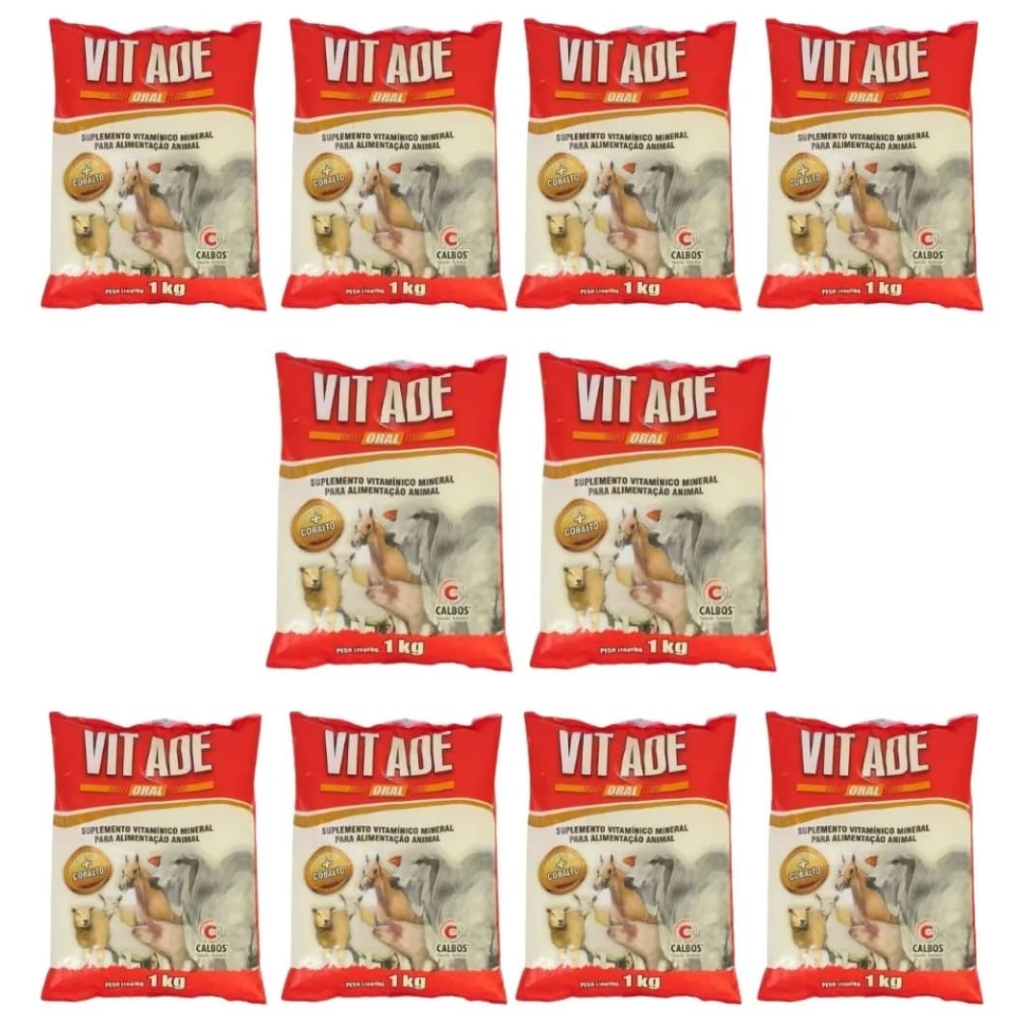 kit 10 Unidades Vit Ade Vitamínico 1kg – Calbos