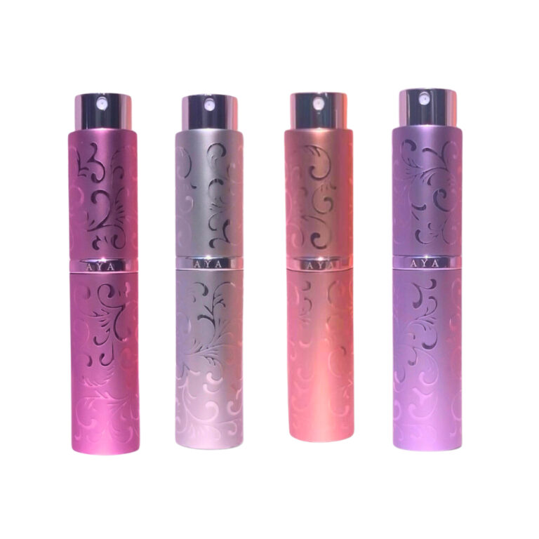 4 Mini Frasco Porta Perfume De Viagem Recarregáve