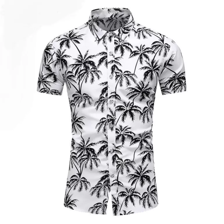Camisas Social Floridas Confortável diversas Esta