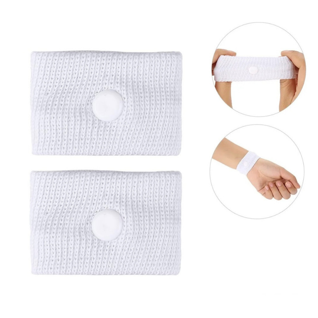 PAR PULSEIRA DE ACUPRESSAO ANTI ENJOO PARA GESTANTES