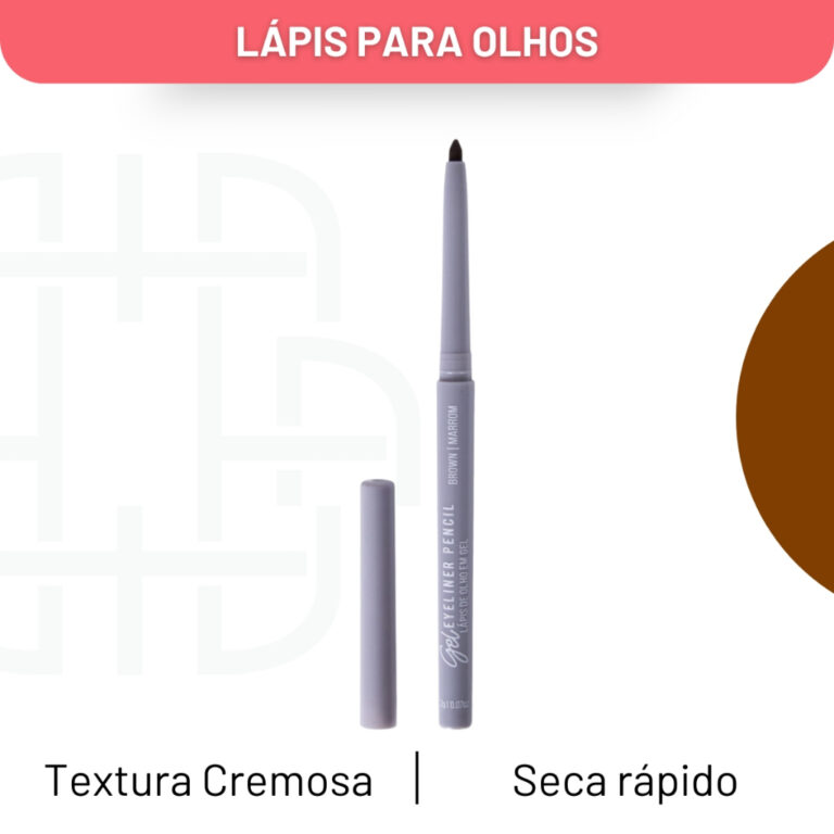 Lápis Para Olhos Marrom Gel Eyeliner Ana Hickmann