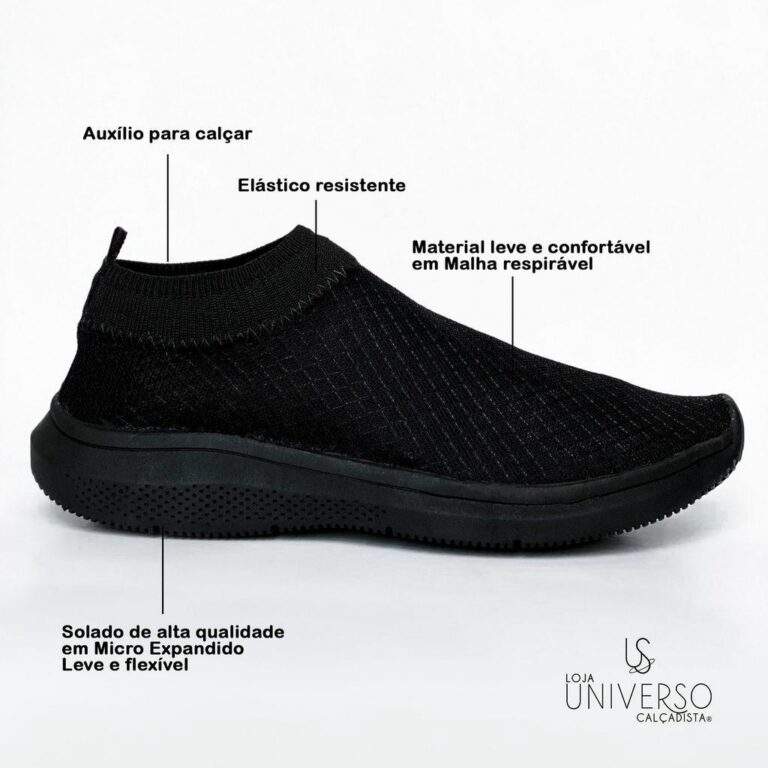 Tênis Meia Masculino Feminino