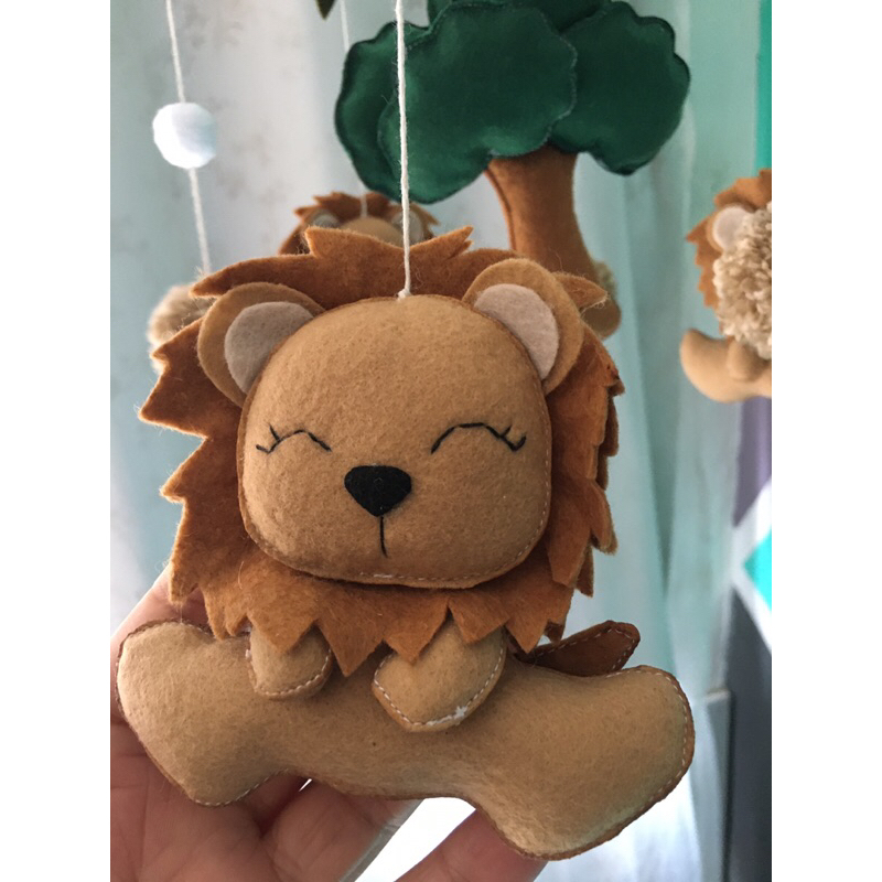 Móbile de Berço Selva de leões Doce Sonho