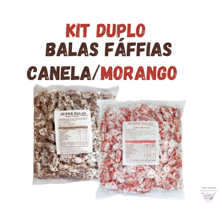 Balas Fáffias Produto Natural 500grs