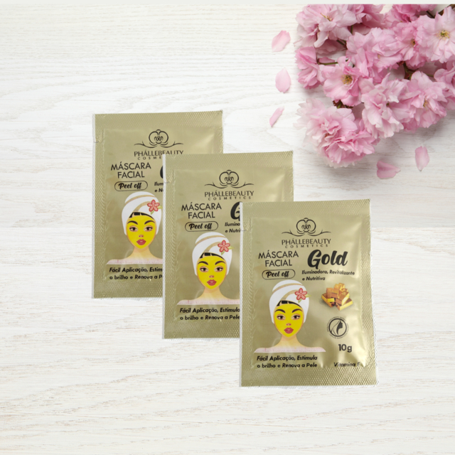 Máscara Facial Ouro da Phállebeauty