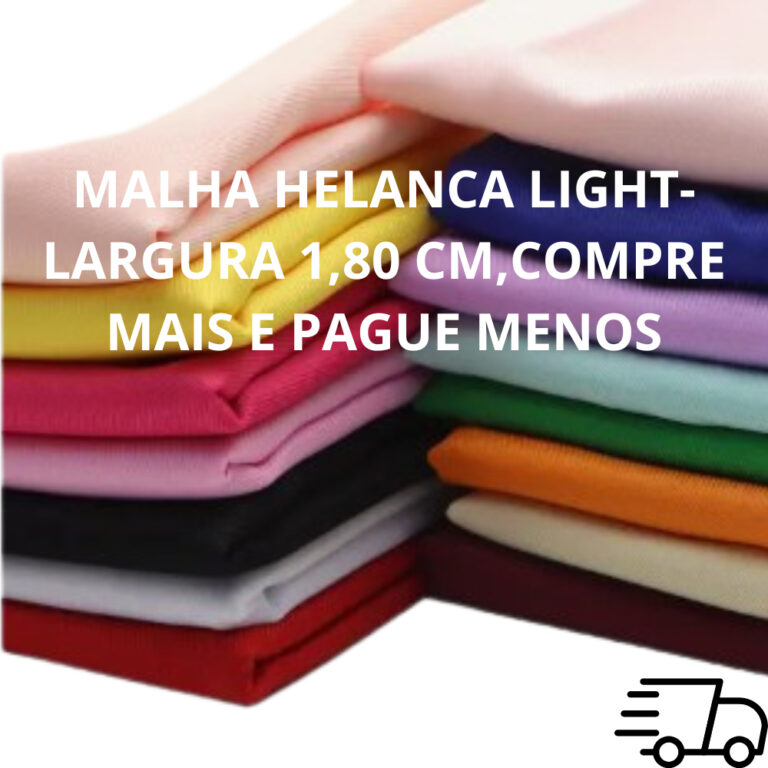 Tecido Malha Helanca light PROMOÇÃO 1,80 largura