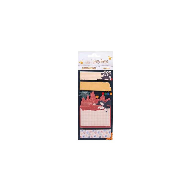 Blocos Adesivos Harry Potter 4 Unidades – Le