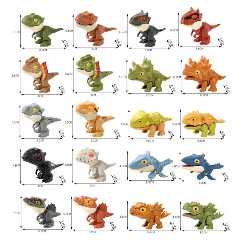 Dinossauro De Dedo De Mordida , Modelo De Brinqued
