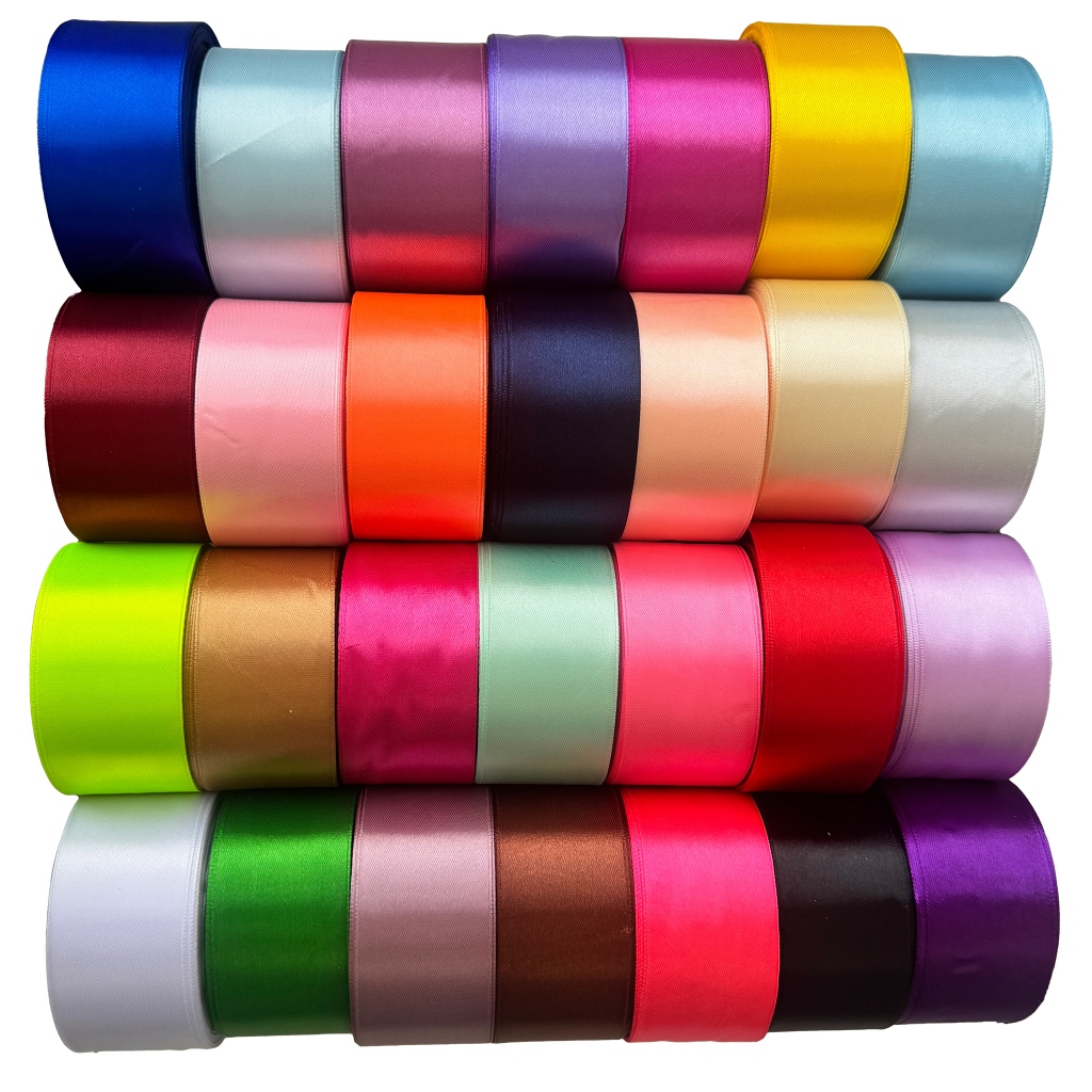Fita Cetim N9 38mm 11m 23m 45m  Cor à Escolha | Laços Artesanato
