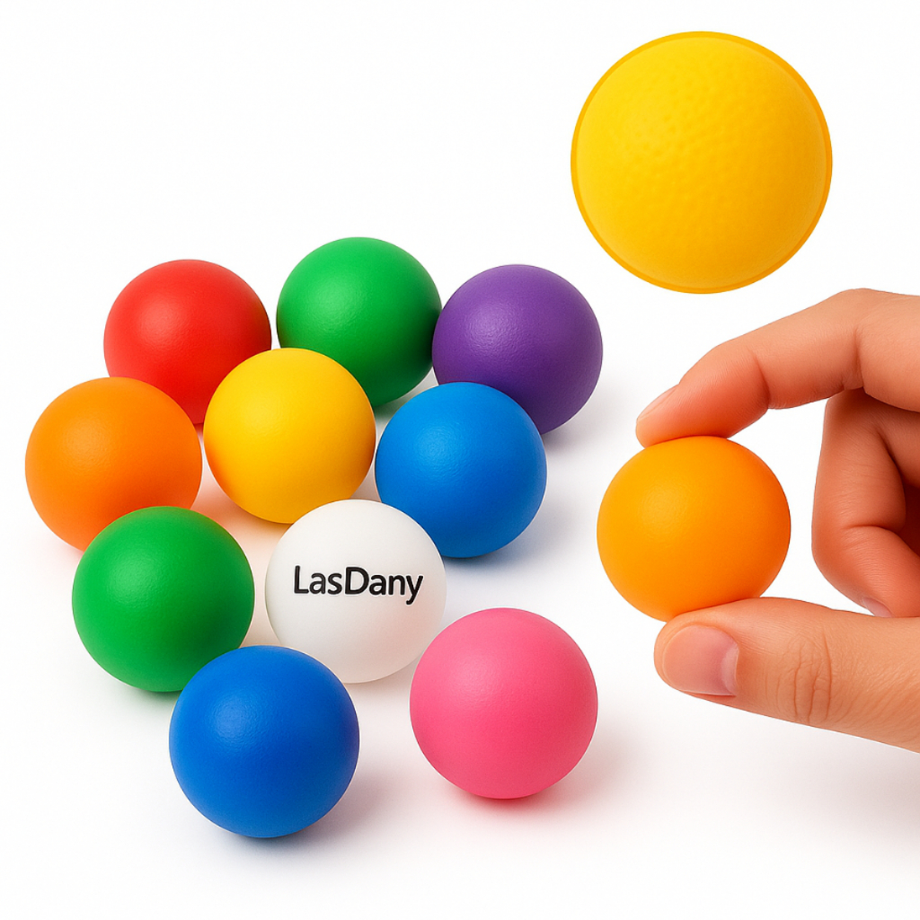 50 Bolas Bolinhas Artesanato De Ping Pong Pacote  Basica Esporte