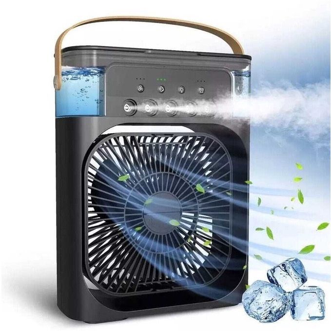 Refrigerador De Ar Ventilador Umidificador Portát