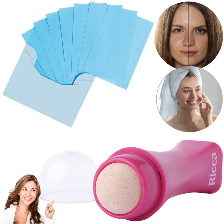 Lenço Removedor De Oleosidade E Rolo Absorvente V