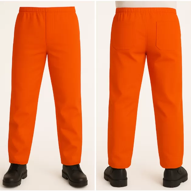 Calça Brim Gari De Rua Trabalho Obra Pedreiro Pro
