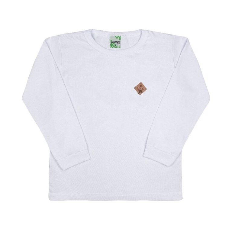 Camiseta 1/2/3/4/6/8 infantil manga longa menino i
