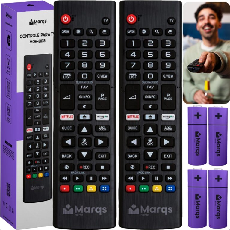 Kit 2 Controle Remoto Universal Compativel C/ Smar