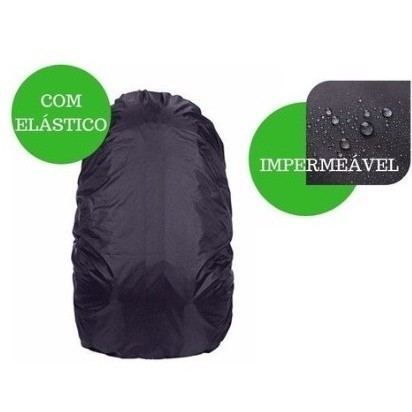 KIT 2 CAPAS DE CHUVA PARA MOCHILA IMPERMEAVEL UNIV