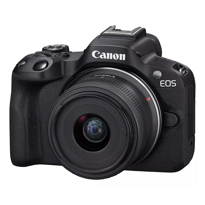Câmera Canon Mirrorless Eos R50 Com Lente Rf-s 18