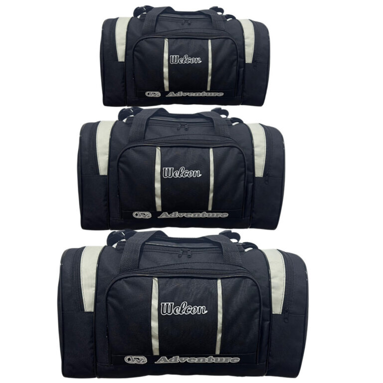 Kit 3 Malas de Viagem Welcon Grande Media Pequena 