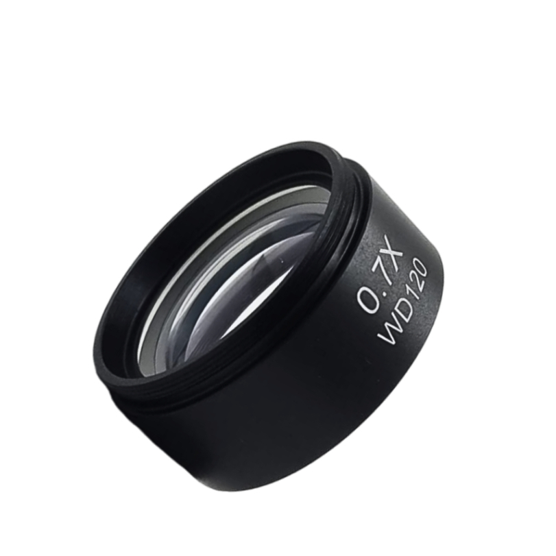 Lente Wd120 0.7x Para Microscópios Trinocular Profissional