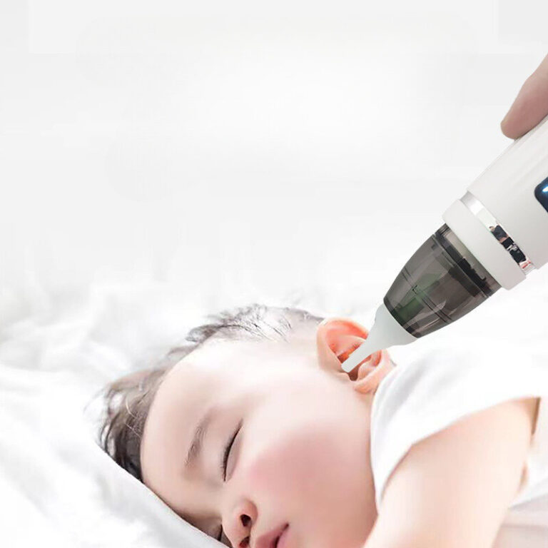 Aspirador Nasal Para Bebês Auricular Elétrico Hi