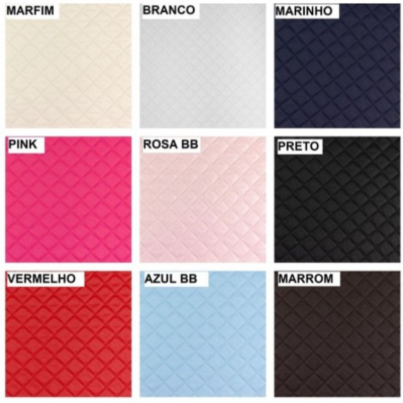 Corino para artesanato 1.40 metros de Largura Vários Modelos – Courino Matelassê – Corino Liso