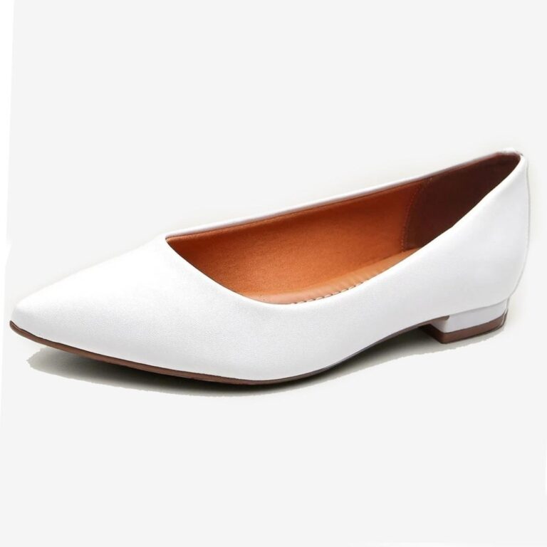Sapatilha Vizzano Bico Fino Feminina – Branc