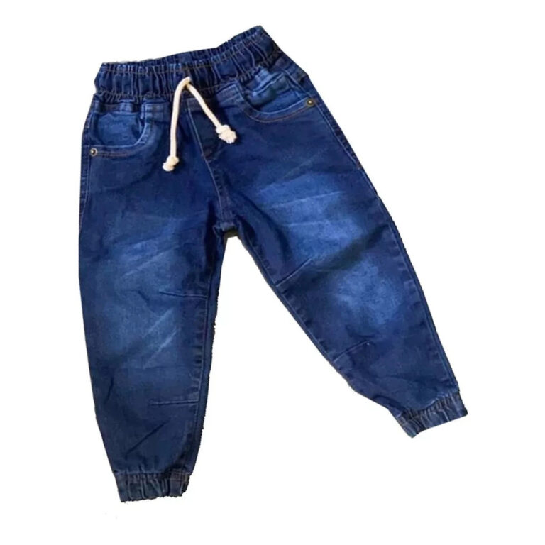 Calça Jogger Jeans Infantil Menino – Calça