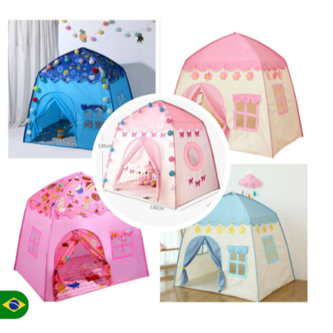 Barraca infantil menina grande princesa barraca cr