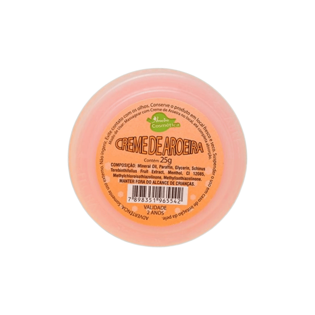 Creme de Aroeira 25g – Aroeira Cosmética – Cuidado Natural para a Sua Pele