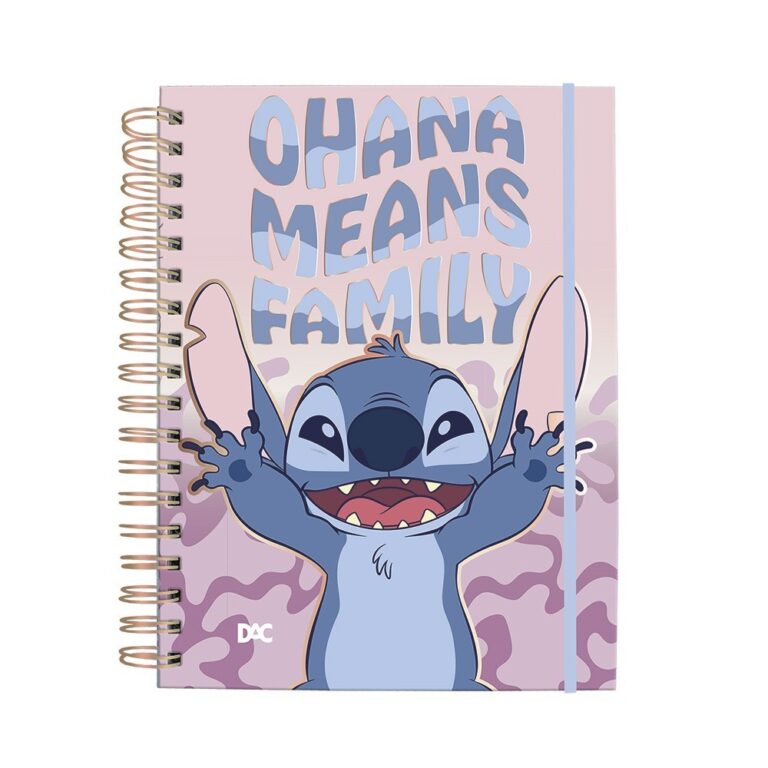 Caderno Smart Stitch Universitário C/Folhas Tira 