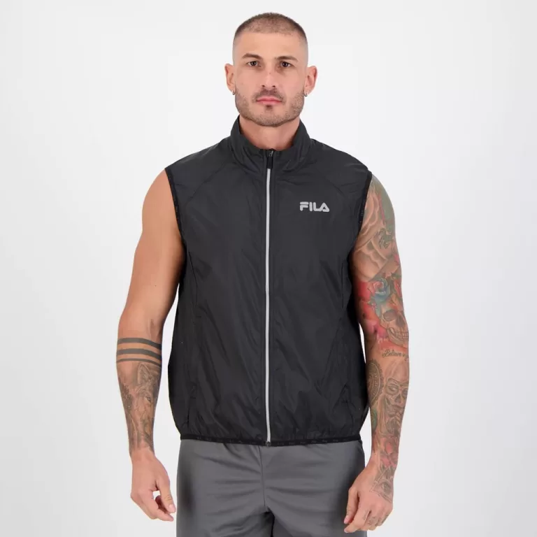 Colete Fila Racer Run Preto