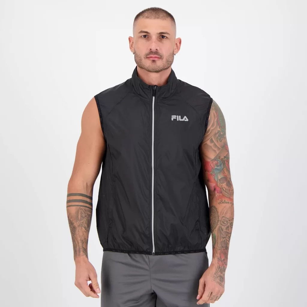 Colete Fila Racer Run Preto