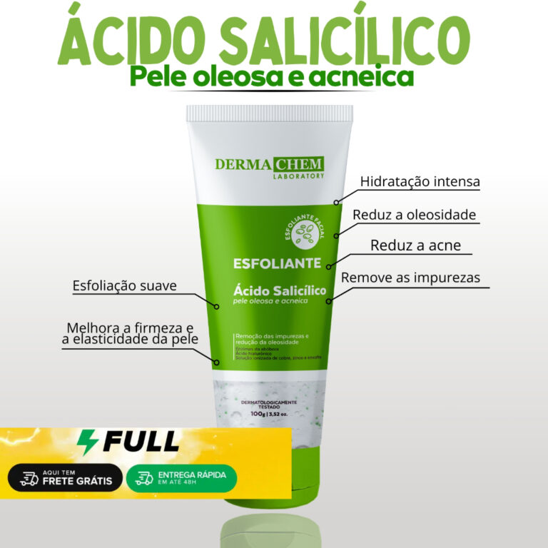 Gel Esfoliante Enzimático Dermachem 100ML