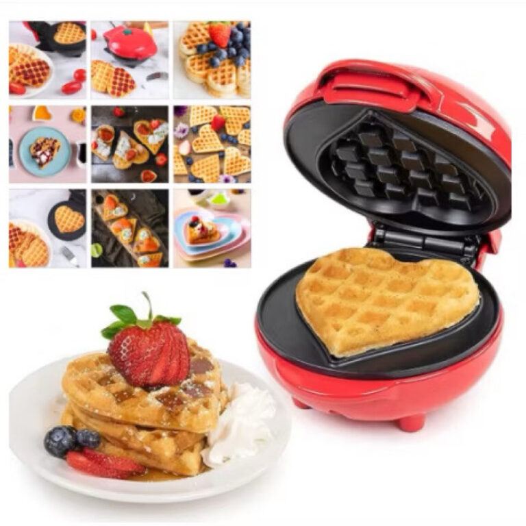 Panela Máquina  Elétrica de Waffle Quiche Antiad