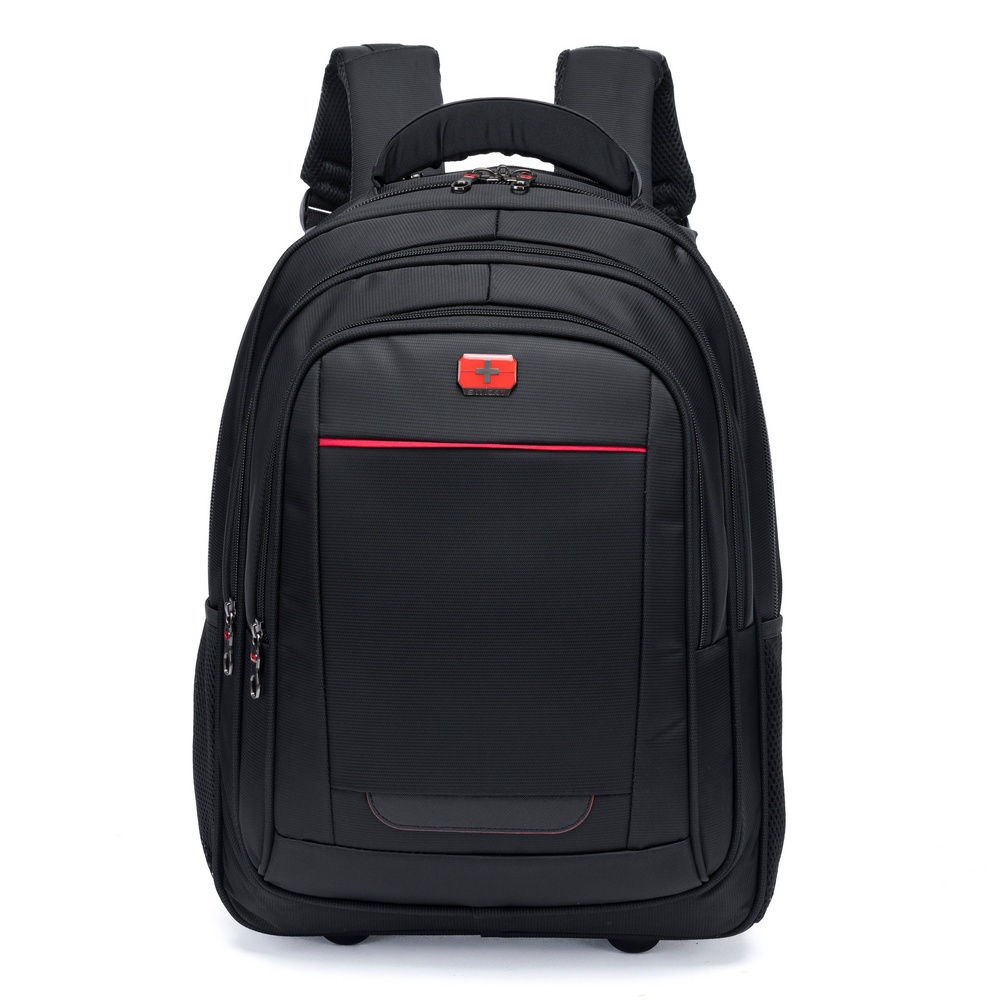 Mochila Bolsa De Rodinhas Swicky Masculina Feminina Executiva Trabalho Resistente Para Notebook Mode