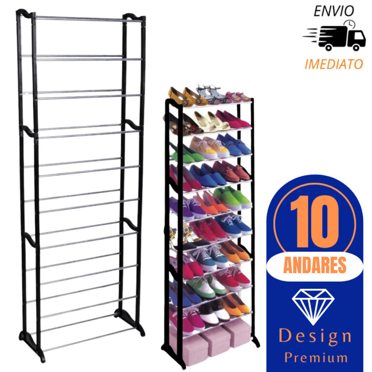 Sapateira Organizadora 10 Andares Portatil Multius