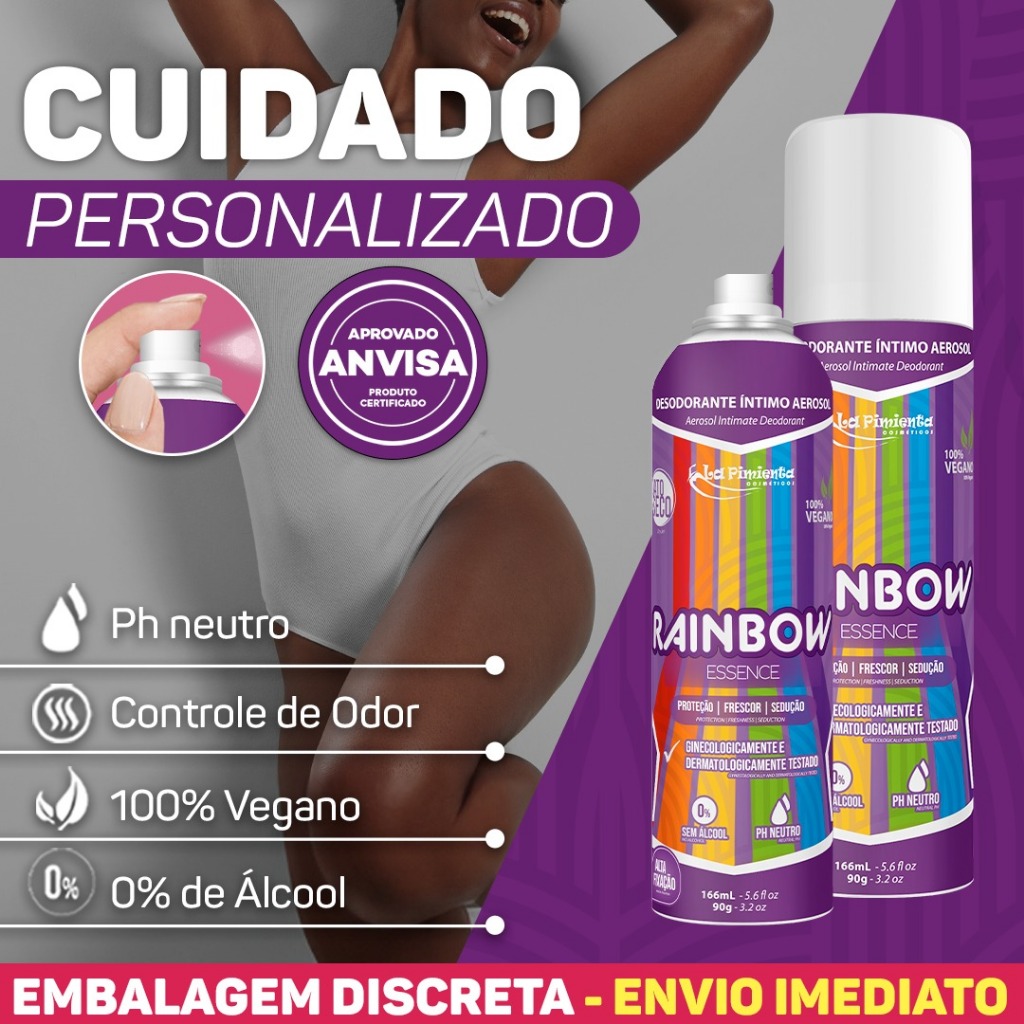 DESODORANTE ÍNTIMO AFRODISÍACO PARA DEIXAR ELE LOUCO PELA SUA PEPEKA
