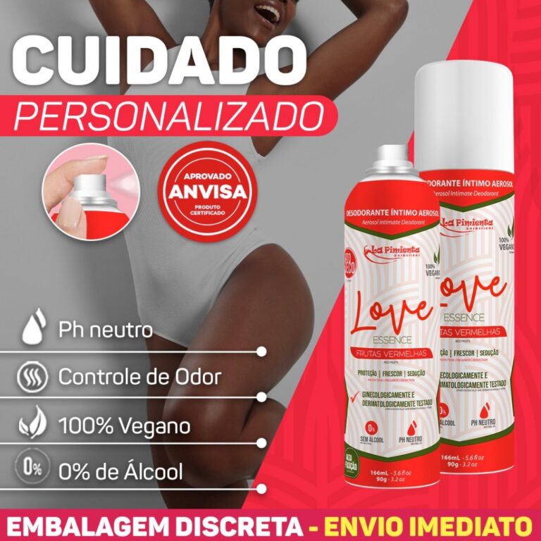 DESODORANTE ESSENCE PARA HIGIENE E CONFIANÇA SEMP