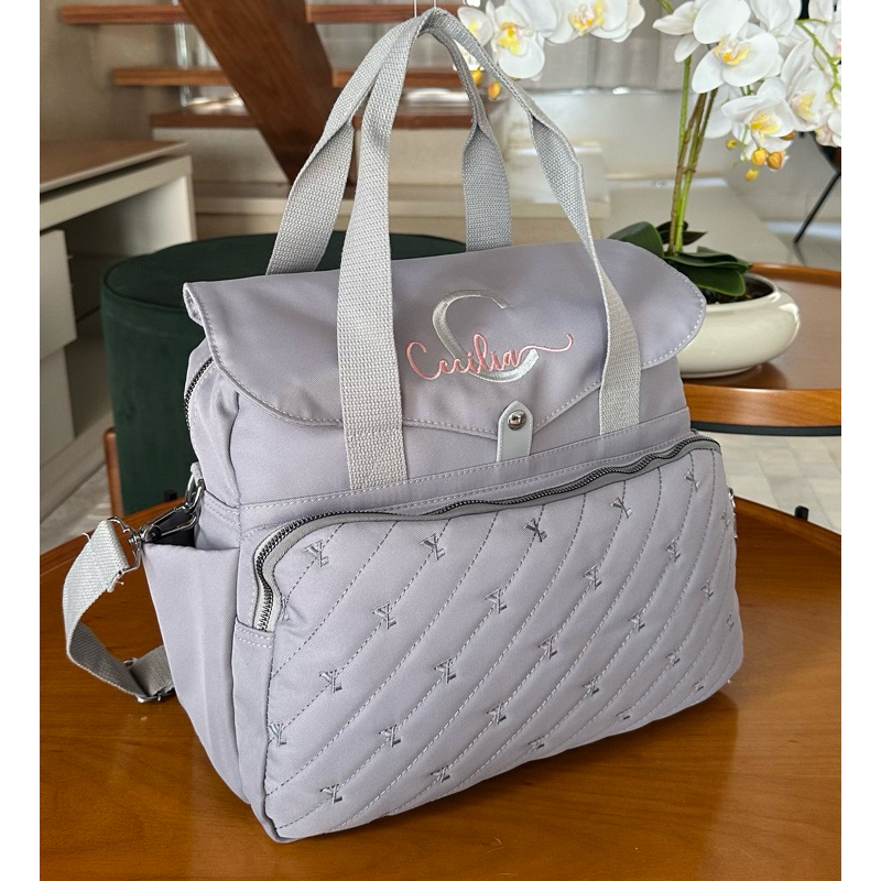 Bolsa Mochila Maternidade personalizada