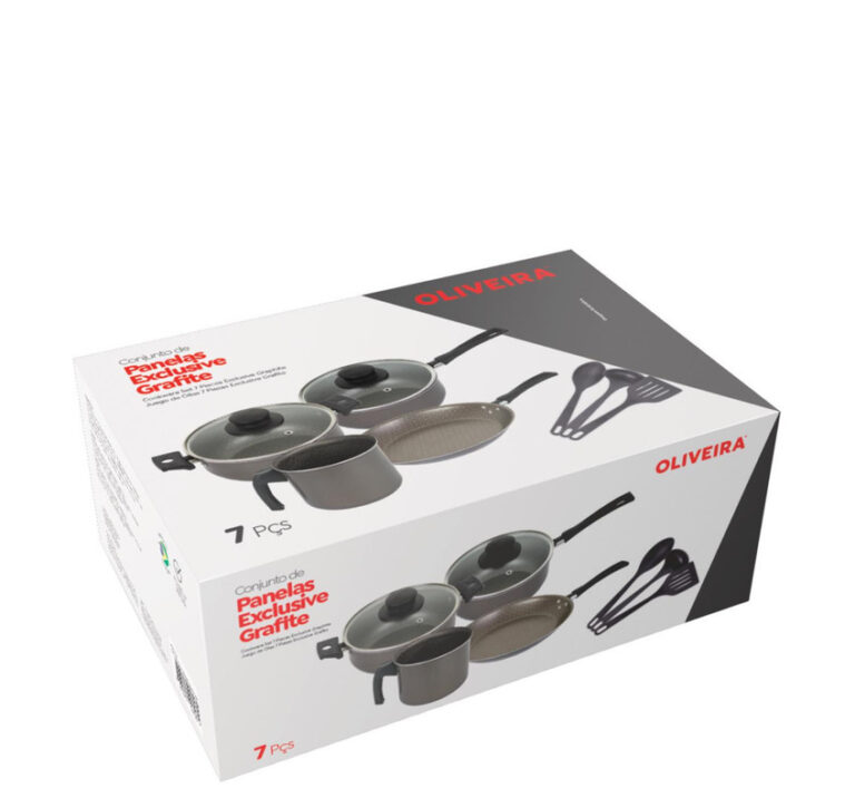 CJ 07 PEÇAS GRAFITE DEC