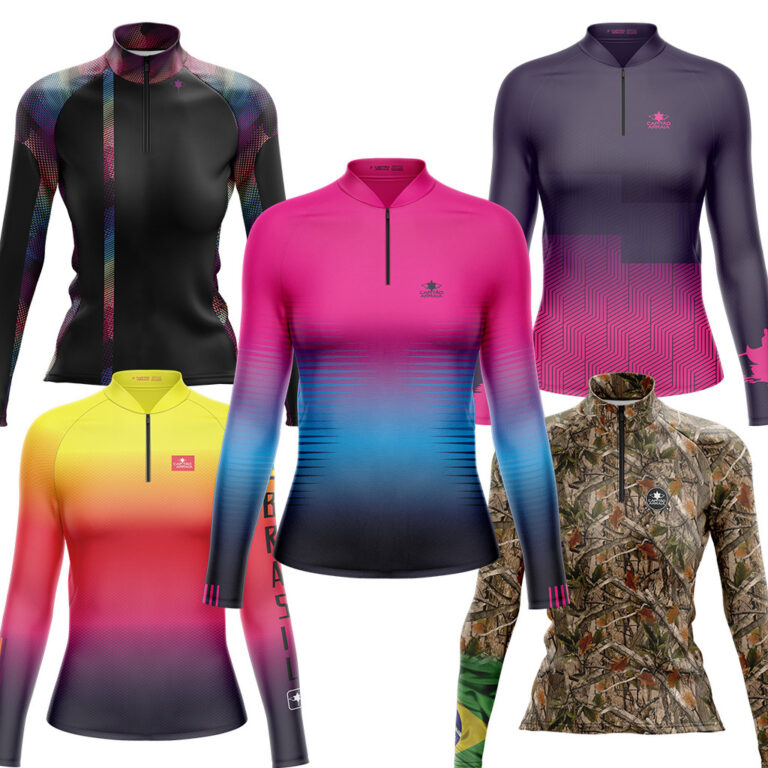 Camisa Pesca Feminina Segunda Pele Proteção Sola