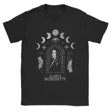 Camiseta camisa cantora Alanis Morissette  lollapa