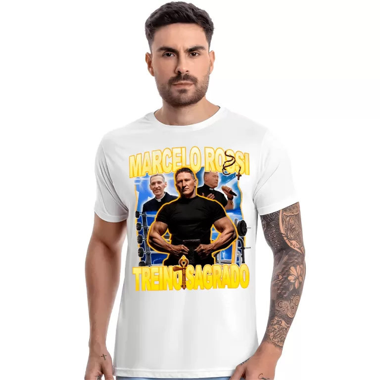 Camiseta padre Marcelo Rossi | o treino sagrado Tr