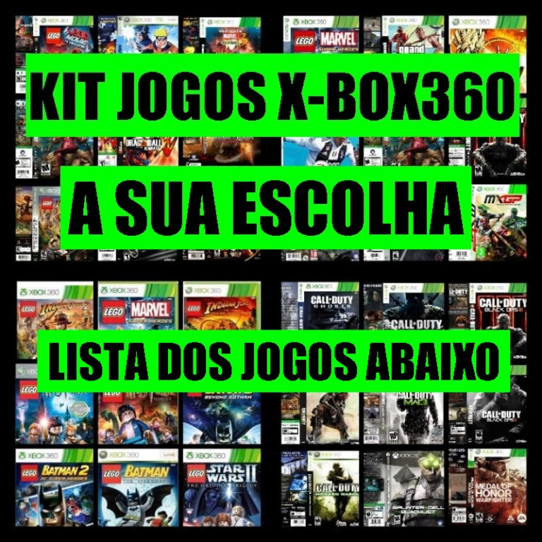 Jogos X-BOX 360 (LT 3.0/LTU) A Sua Escolha LEIA