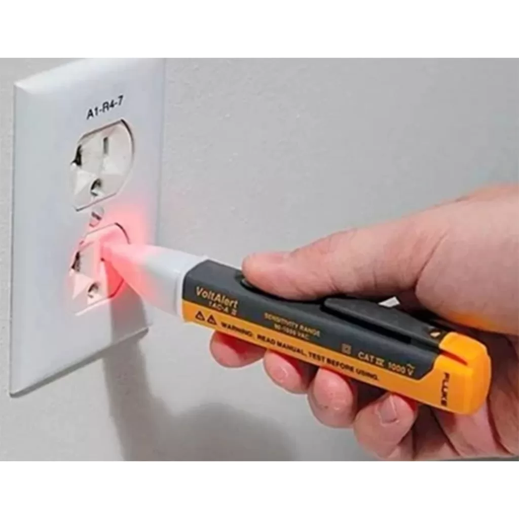 Caneta Detectora De Tensão Corrente Elétrica Teste Sonoro